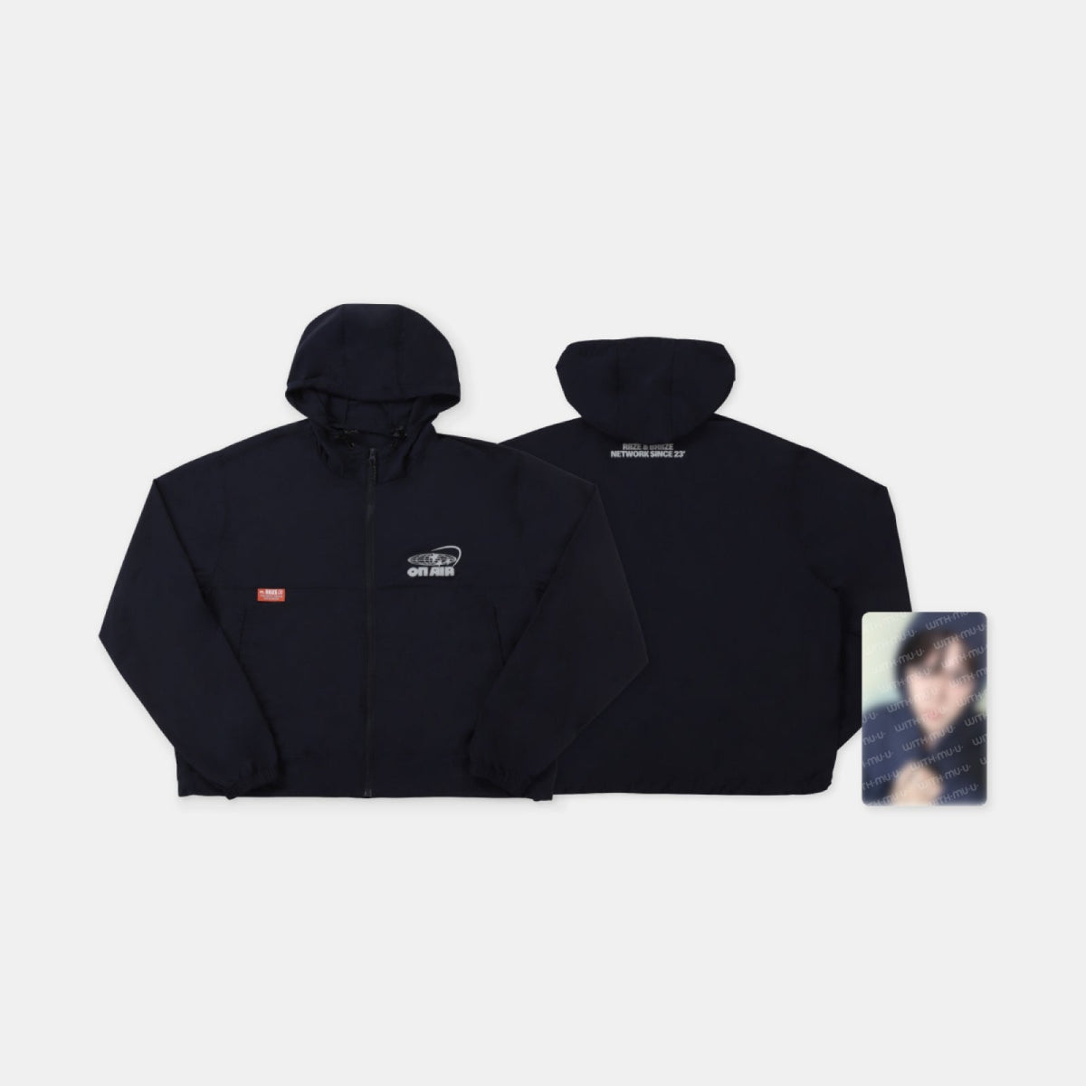 RIIZE Ch. RIIZE ON AIR 3rd anniversary fanmeeting quilted jacket with member photo card