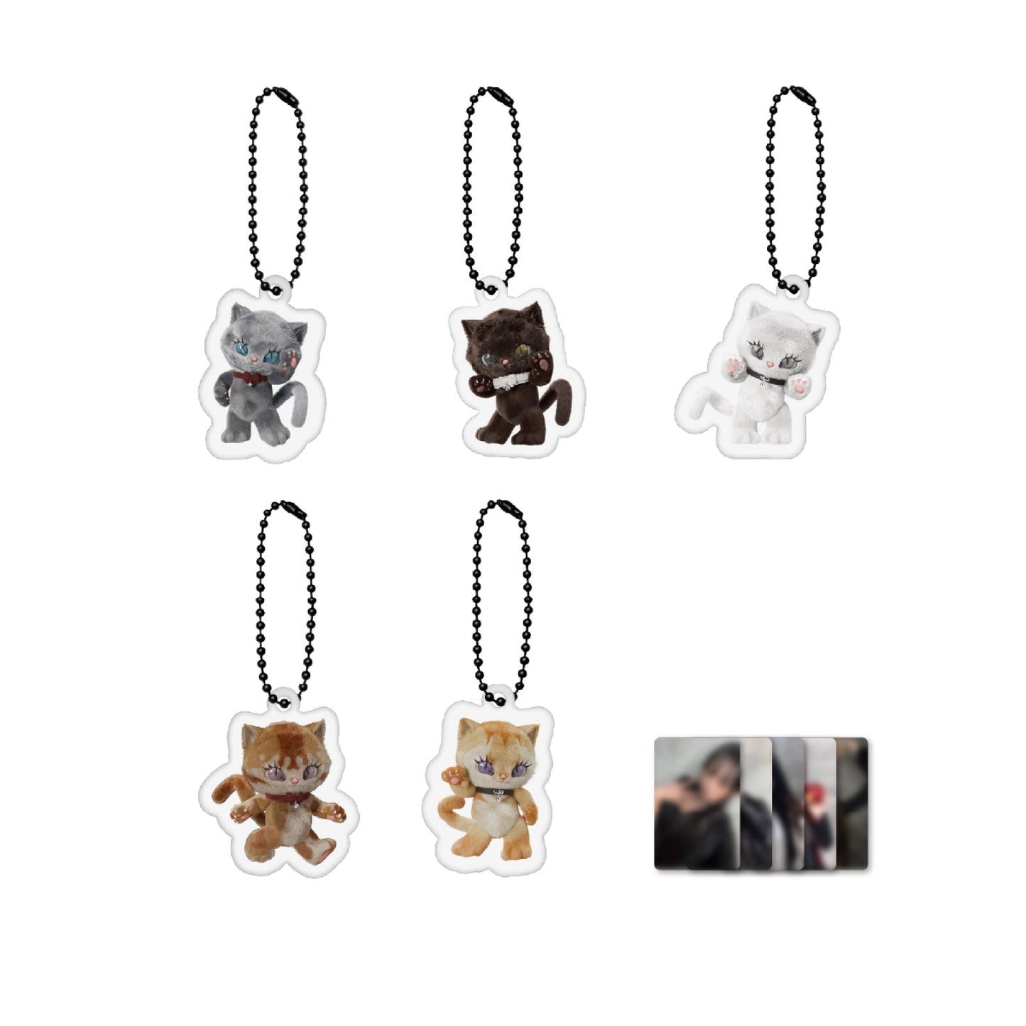 MEOVV BITE NOW random acrylic keyring set product photo