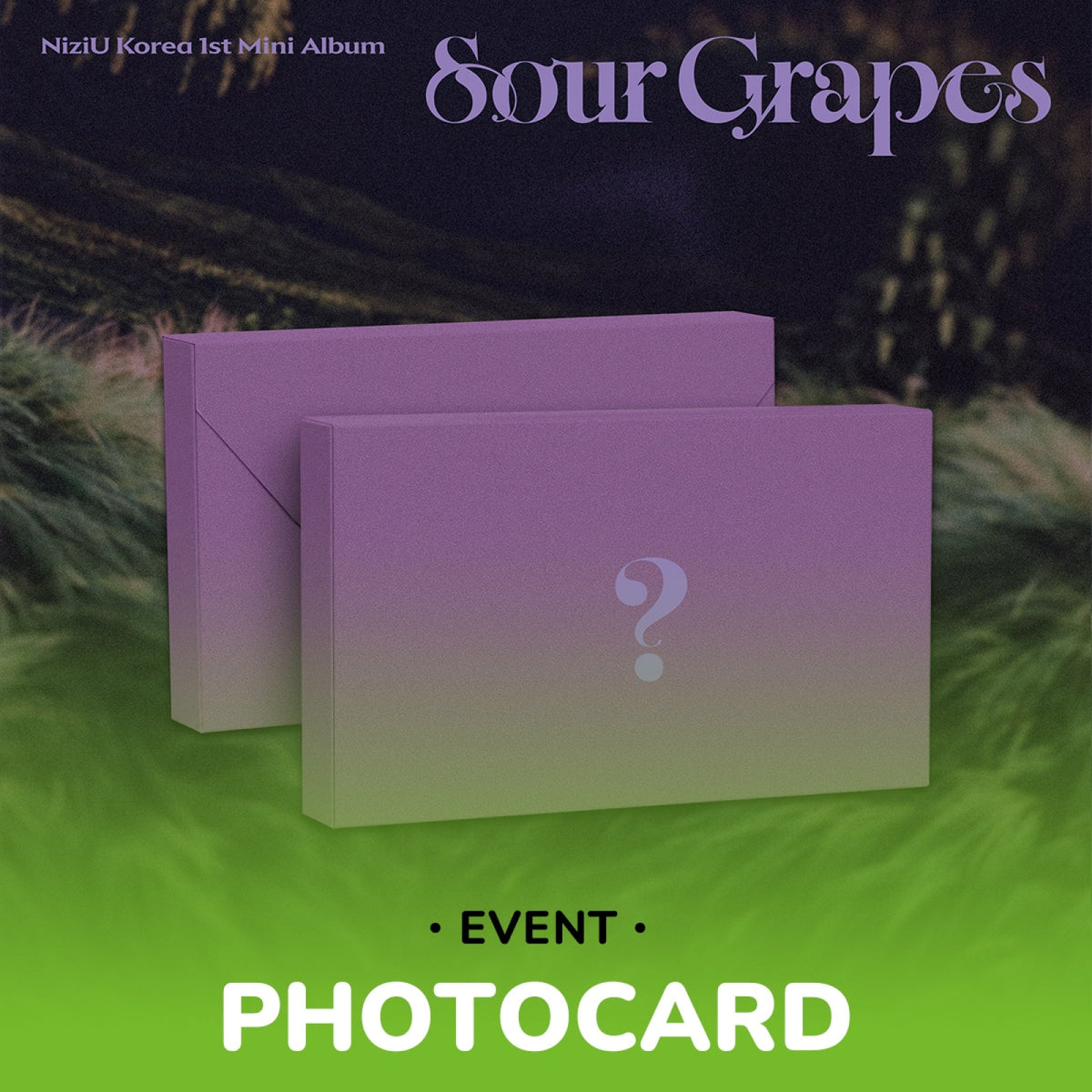 NiziU Sour Grapes Korea 1st Mini Album Mini Pack PLVE version cover