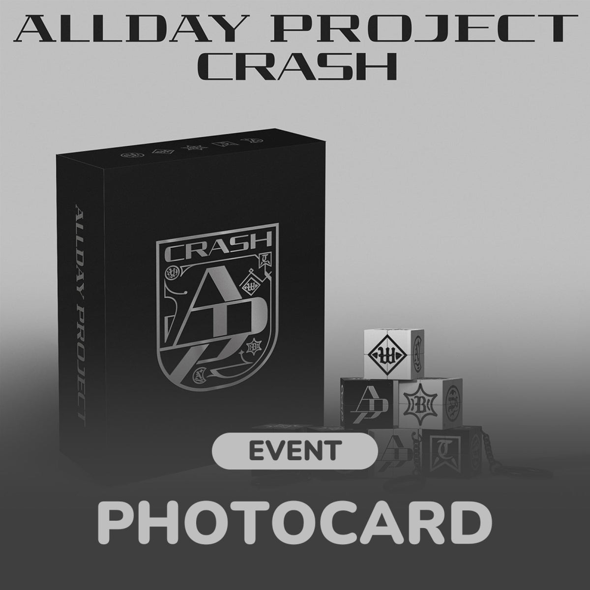 ALLDAY PROJECT CRASH 2nd EP Album COMPLETE version box set