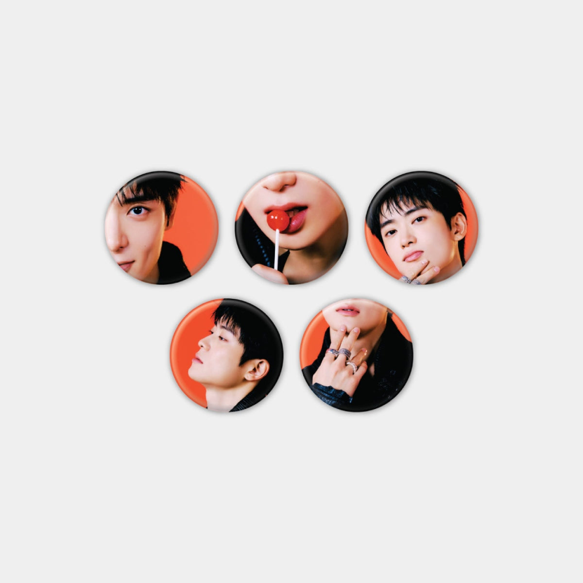 NCT 127 NEO CITY SEOUL THE REDLINE concert official MD pin button set