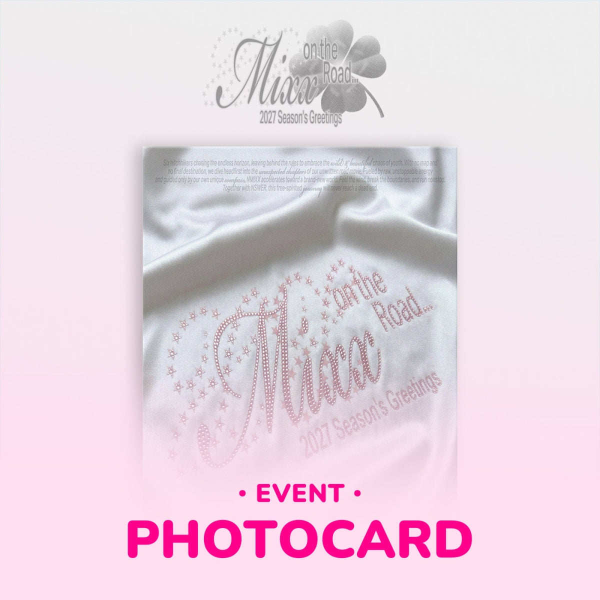 NMIXX 2027 Season's Greetings MIXX ON THE ROAD official package artwork