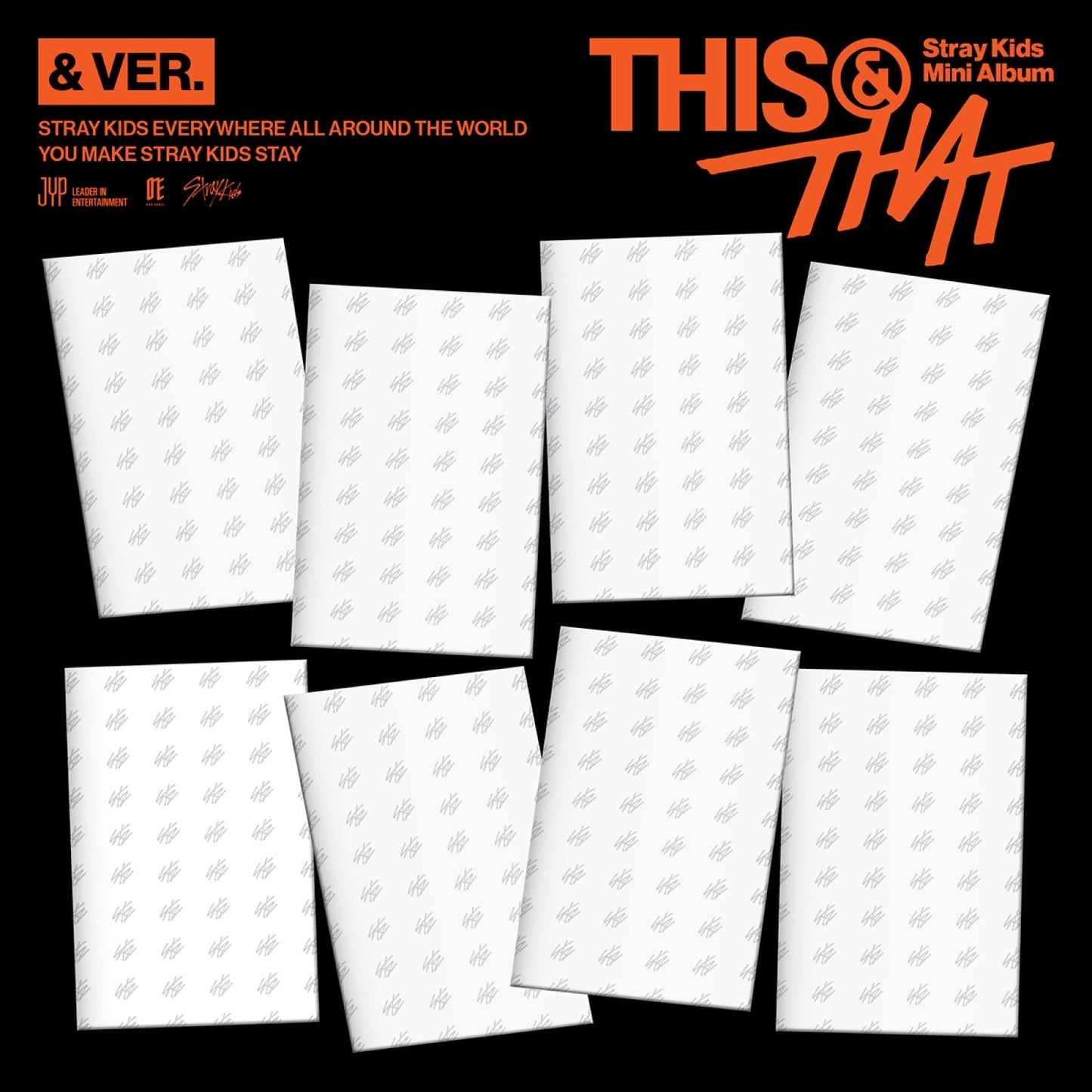Stray Kids THIS AND THAT mini album & version cover