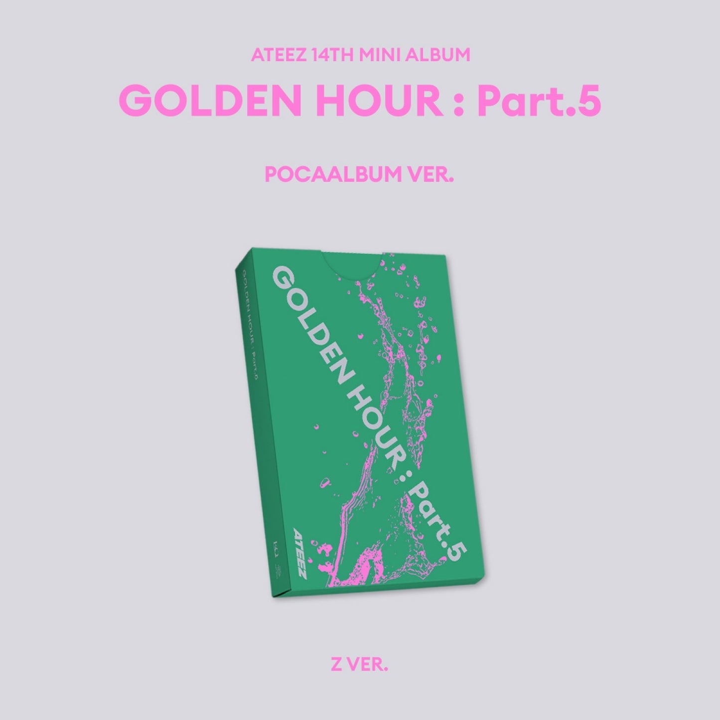 ATEEZ GOLDEN HOUR Part.5 14th mini album POCAALBUM Z version cover