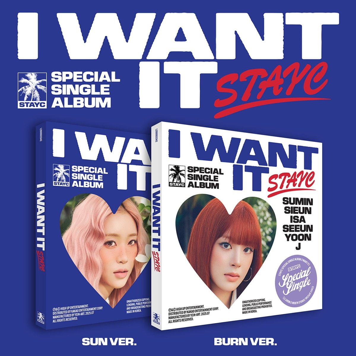 STAYC - I WANT IT / Special Single Album cover