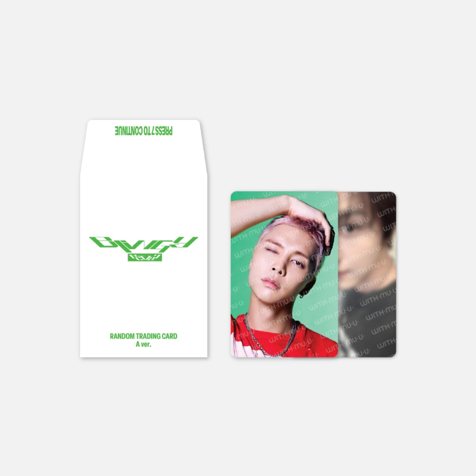 NCT 127 BLINGY pop-up NEO LOST&FOUND CENTER random trading card A version envelope