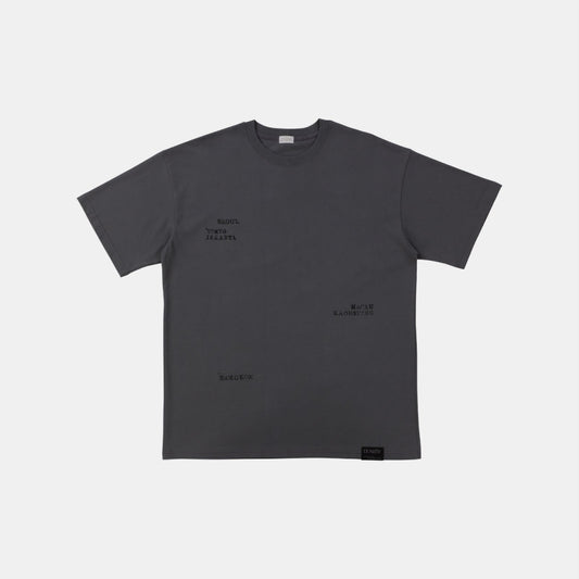 NCT JNJM DUALITY fanmeeting tour official t-shirt charcoal version