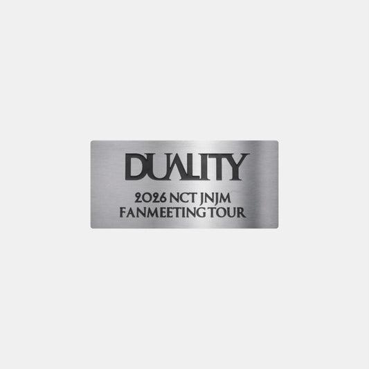 NCT JNJM DUALITY fanmeeting tour official badge