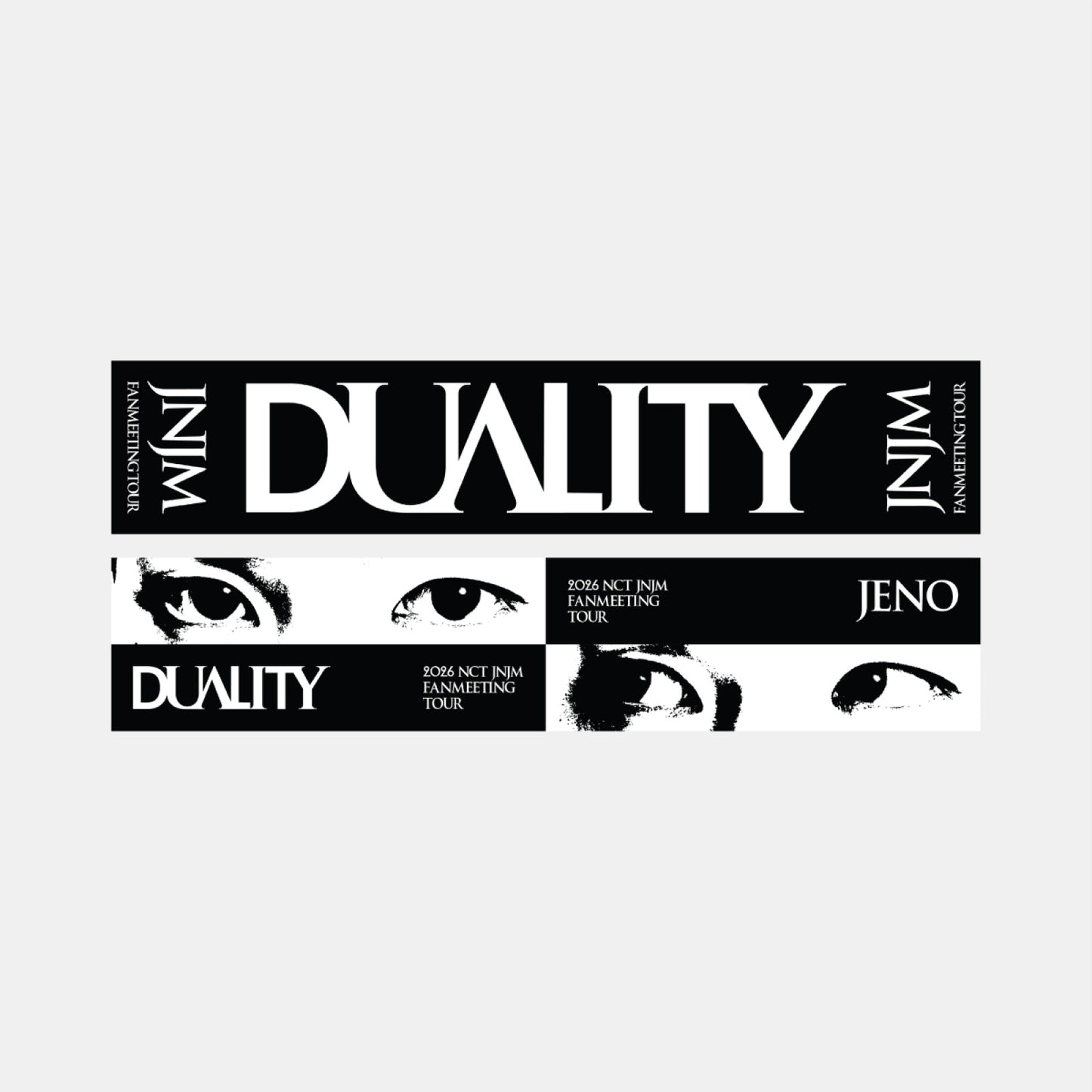 NCT JNJM DUALITY fanmeeting tour official slogan banner