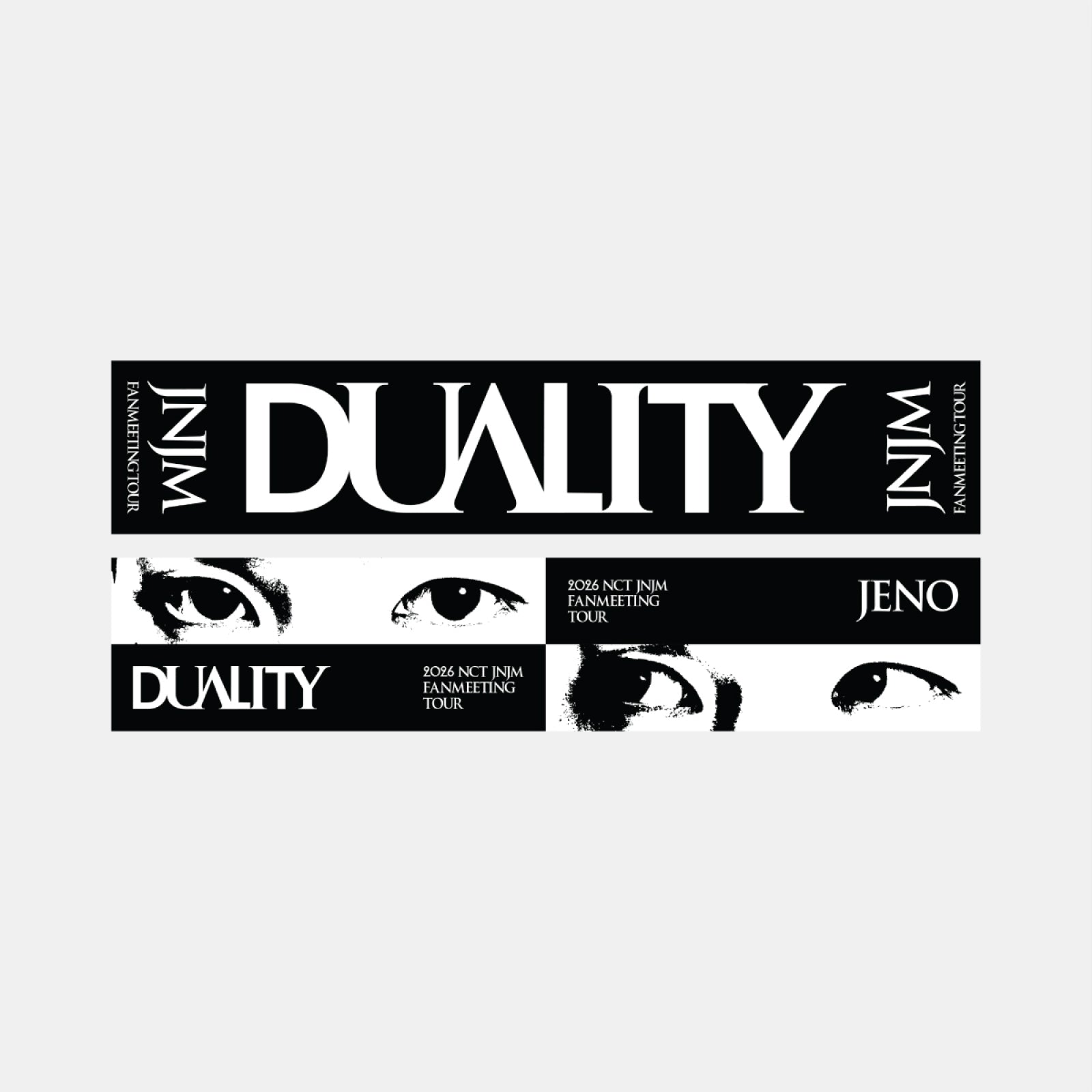NCT JNJM DUALITY fanmeeting tour official slogan banner