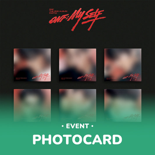ONF MY SELF The 2nd Album Part.2 DIGIPACK Ver cover