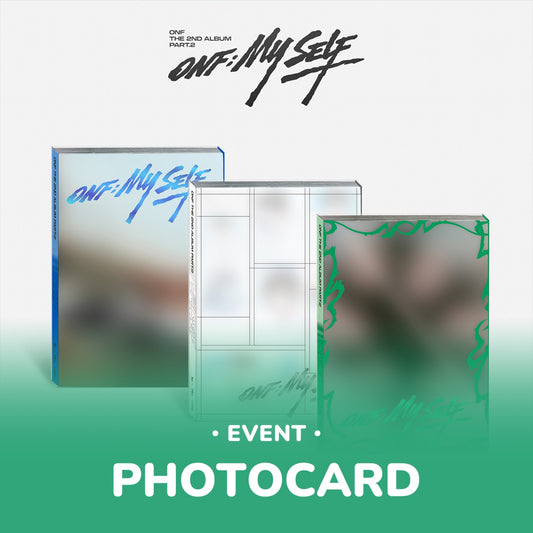 ONF MY SELF The 2nd Album Part.2 PHOTOBOOK Ver 3 SET cover