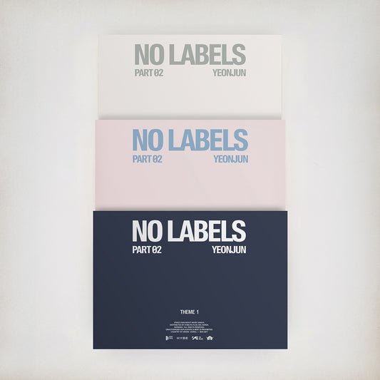 [PRE-ORDER] YEONJUN - NO LABELS: PART 02 / 2nd Mini Album (Set of 3)