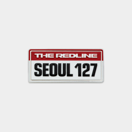 NCT 127 NEO CITY SEOUL THE REDLINE concert official MD logo badge