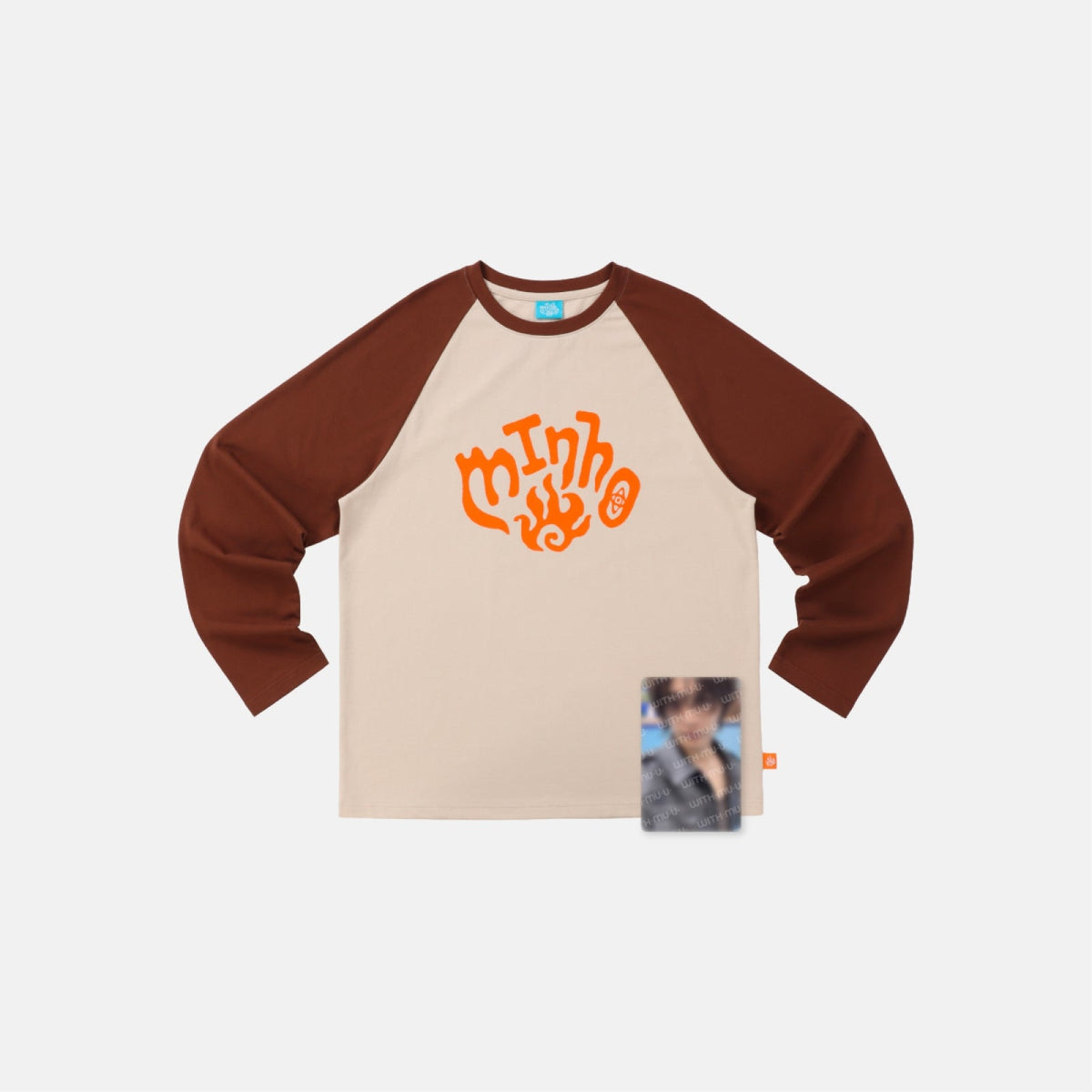 SHINee MINHO Make it hot 2nd mini album official MD raglan long sleeve set with photo card