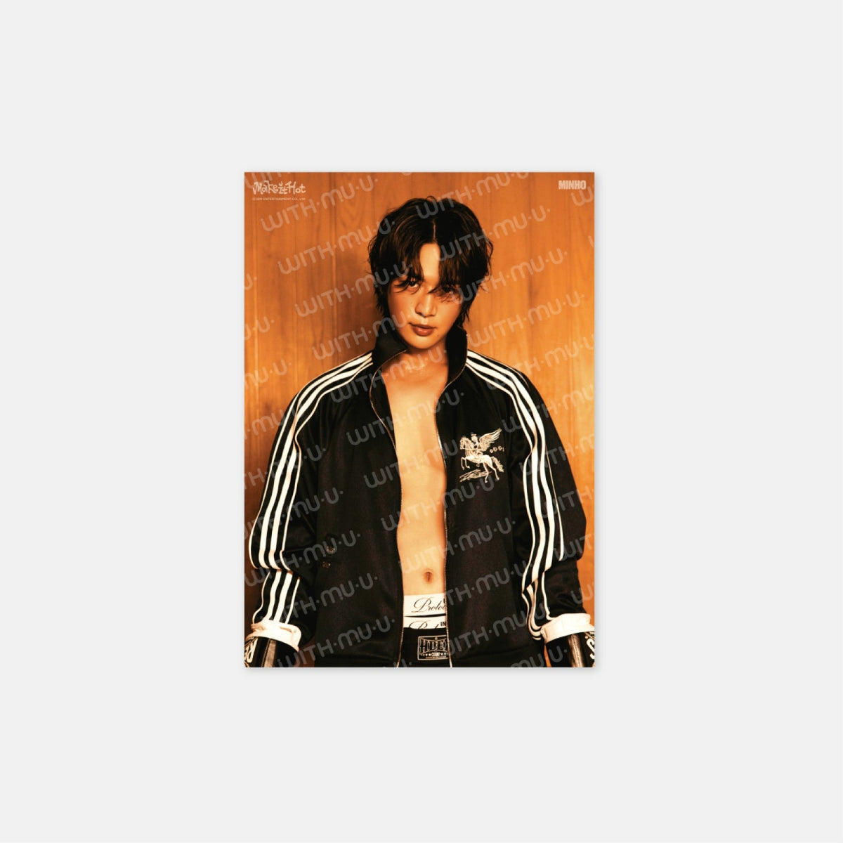 SHINee MINHO Make it hot 2nd mini album official MD A4 photo print