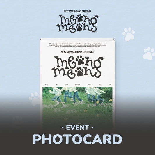 NEXZ 2027 Season's Greetings meong meong official package artwork