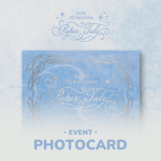 Stray Kids 2027 Season's Greetings Paper Tale official package artwork