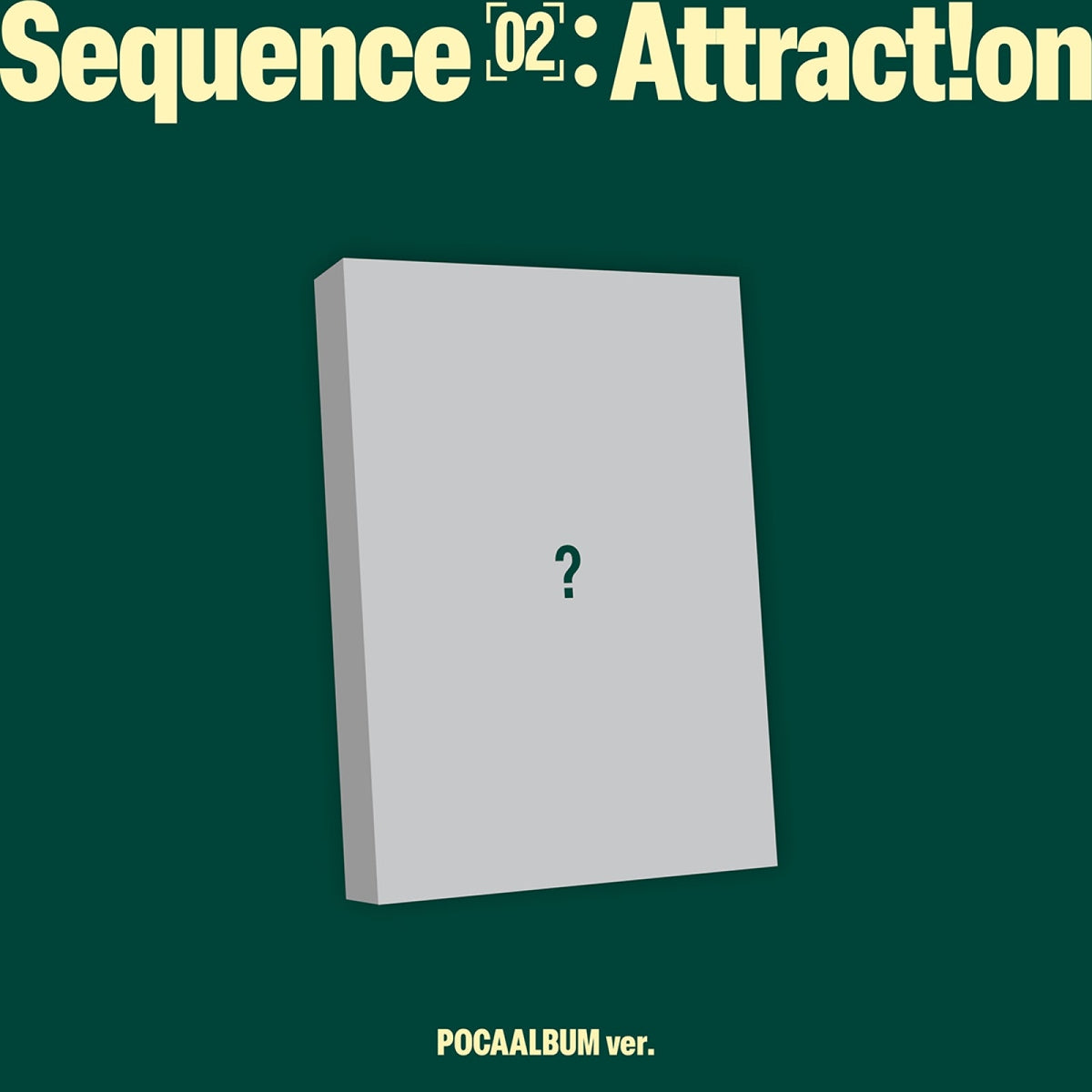 AND2BLE Sequence 02: Attraction 2nd mini album POCAALBUM version cover