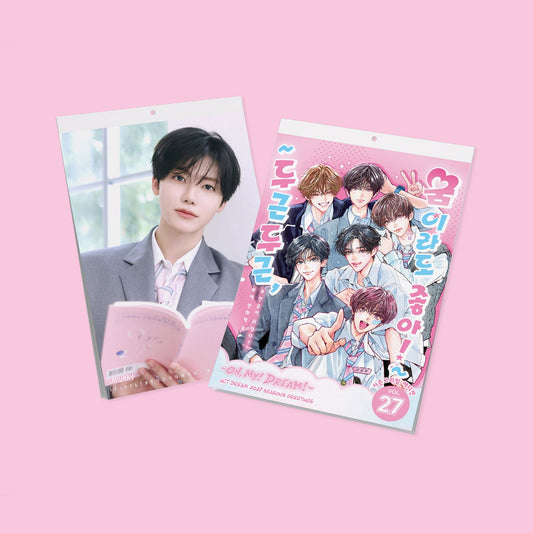 NCT DREAM 2027 wall calendar official cover artwork