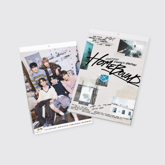 EXO 2027 wall calendar official cover artwork