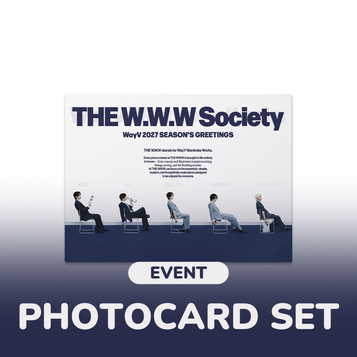 WayV 2027 Season’s Greetings kit official cover artwork