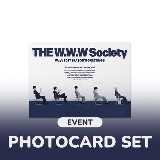 WayV 2027 Season’s Greetings kit official cover artwork
