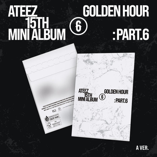 ATEEZ GOLDEN HOUR Part.6 POCAALBUM A Ver. official cover artwork