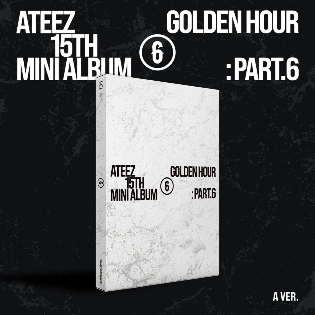 ATEEZ GOLDEN HOUR Part.6 A Ver. official cover artwork