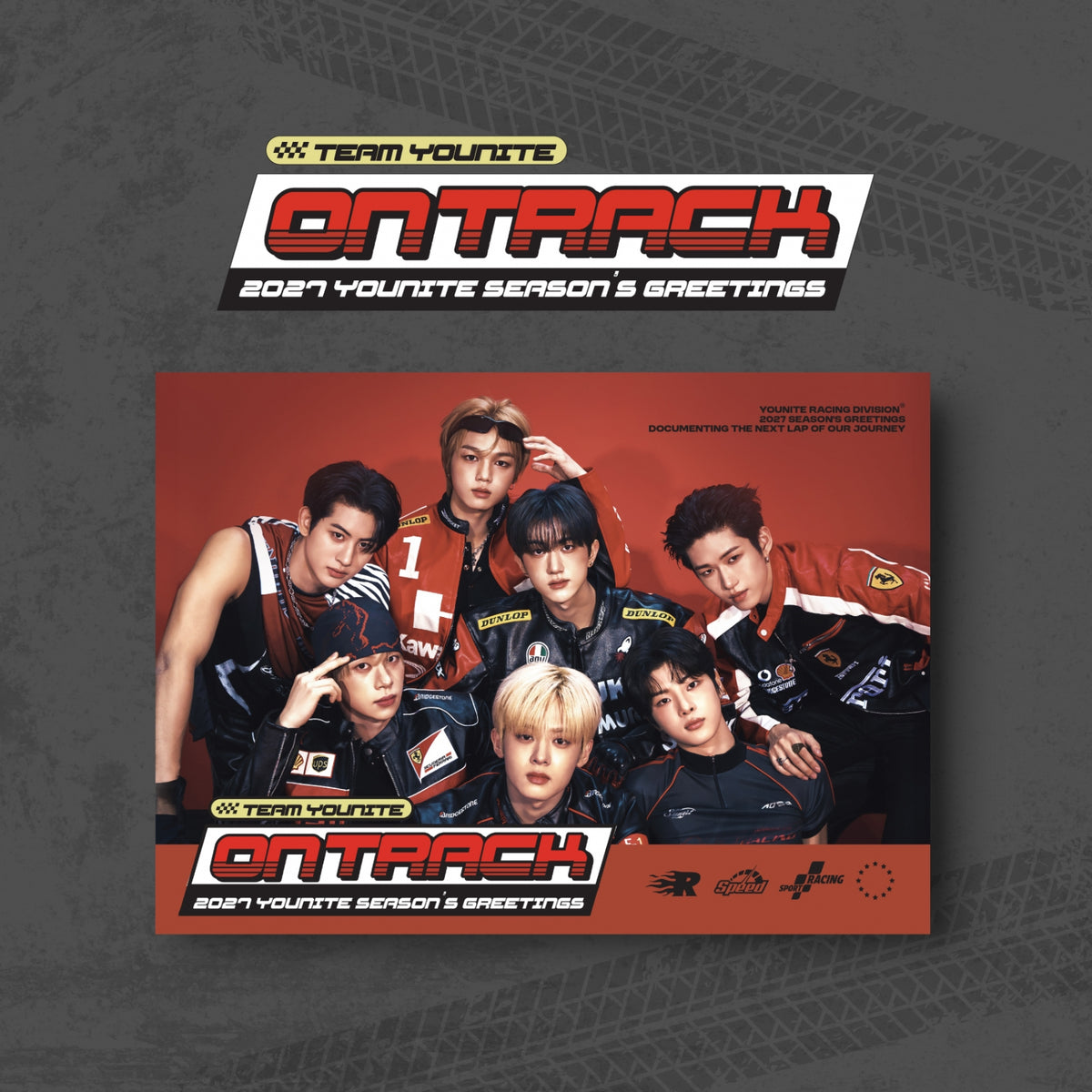YOUNITE 2027 Season's Greetings TEAM YOUNITE ON TRACK official package artwork