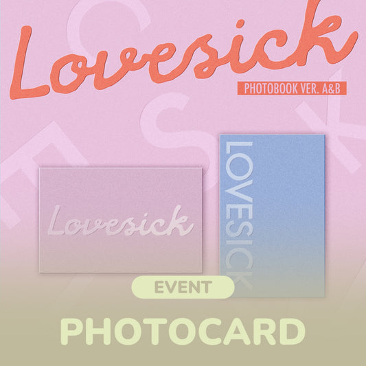 [PRE-ORDER] CHAERYEONG - Lovesick (Photobook Ver.)