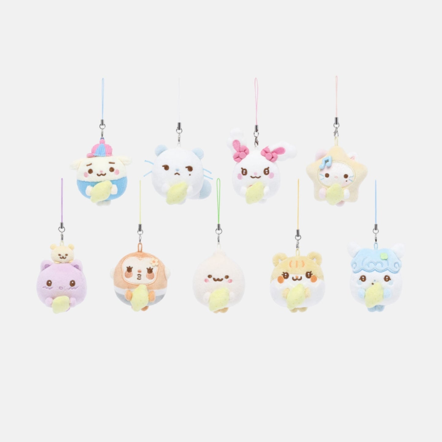 Hearts2Hearts LEMON TANG pop-up MD lemon mini plush doll keyring