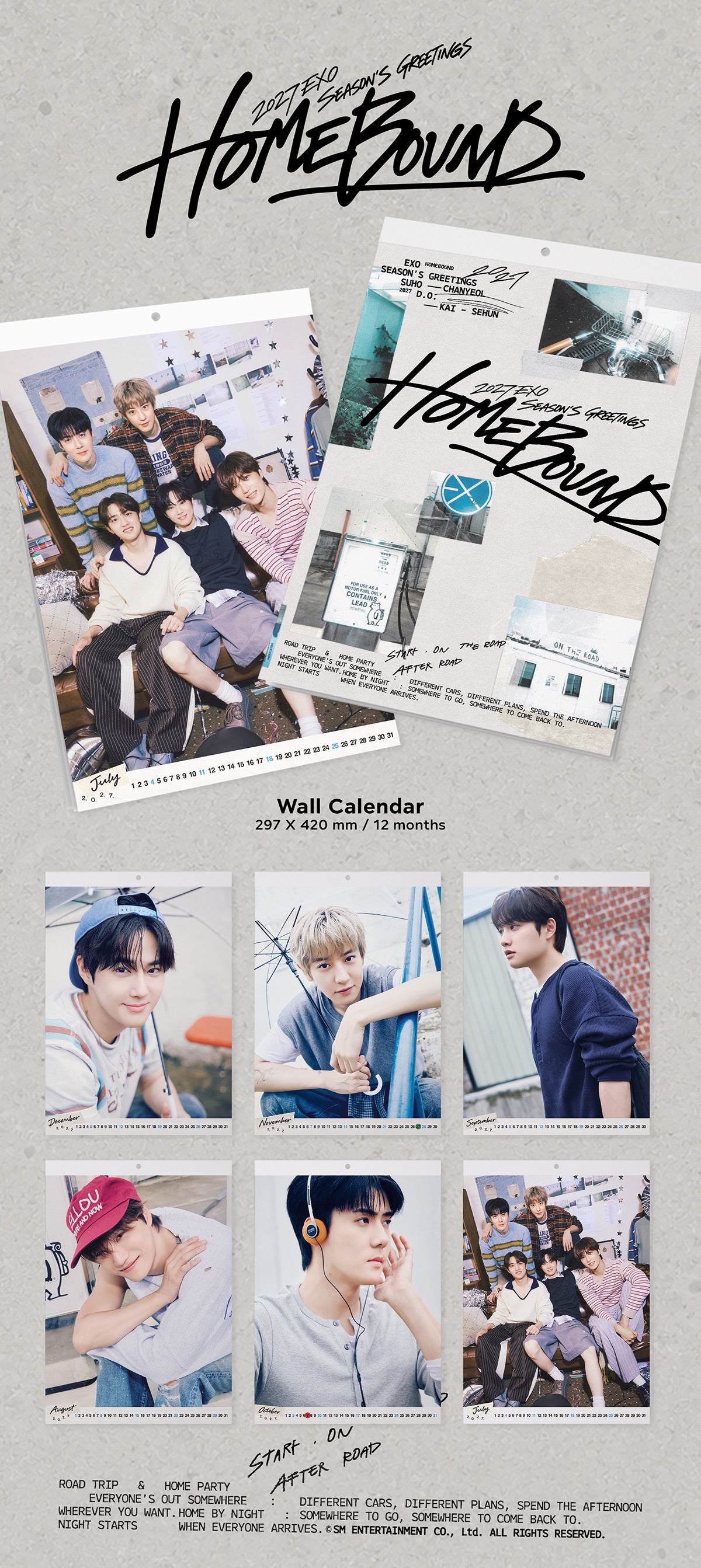 EXO 2027 official contents and dimensions