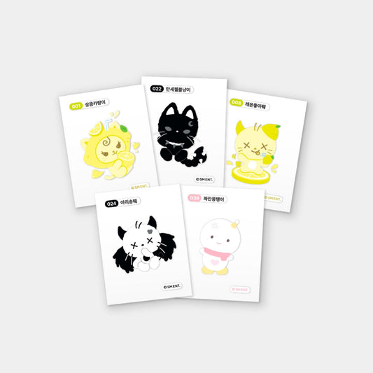 aespa Make It Lemonade Random Sticker Set official merchandise product photo
