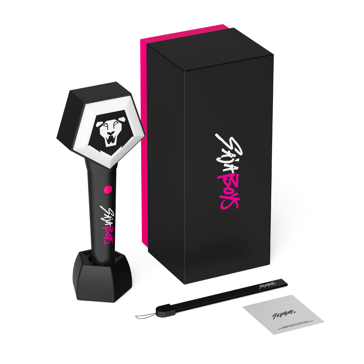 KPOP DEMON HUNTERS - SAJA BOYS Official Light Stick + Photocard