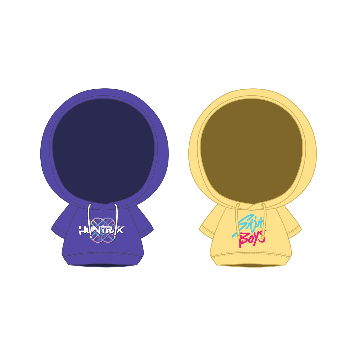 KPop Demon Hunters official light stick deco hoodie
