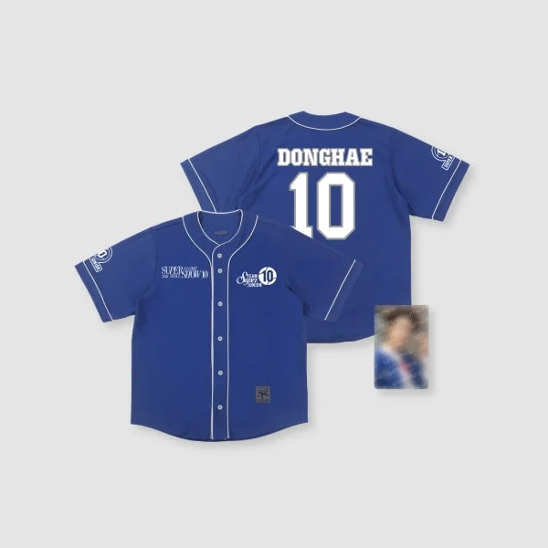 [Pre-Order] Super Junior 20th Anniversary Tour SUPER SHOW 10 SJ-CORE Official Merchandise - Baseball Uniform Set