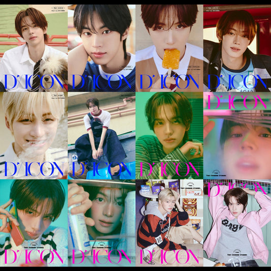 TWS DICON Volume N°34 (Dear My Boyhood A-Type) — all 12 member covers