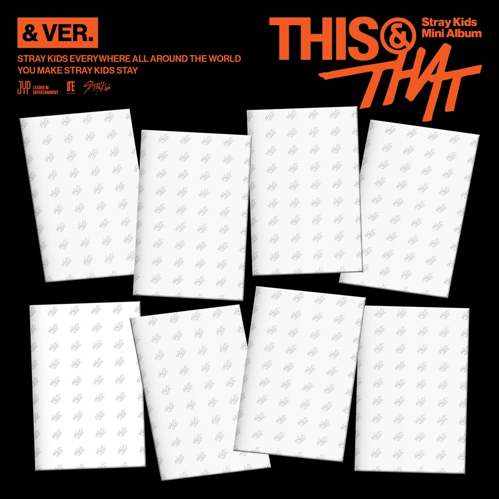 Stray Kids THIS AND THAT mini album & version cover