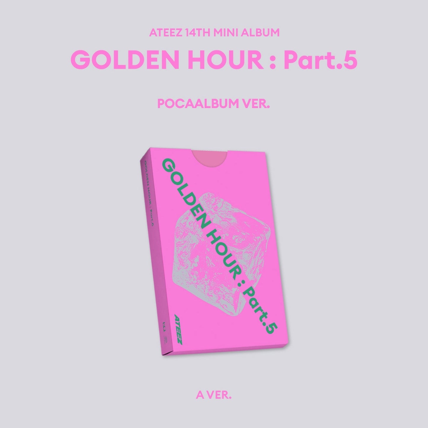 ATEEZ GOLDEN HOUR Part.5 14th mini album POCAALBUM A version cover
