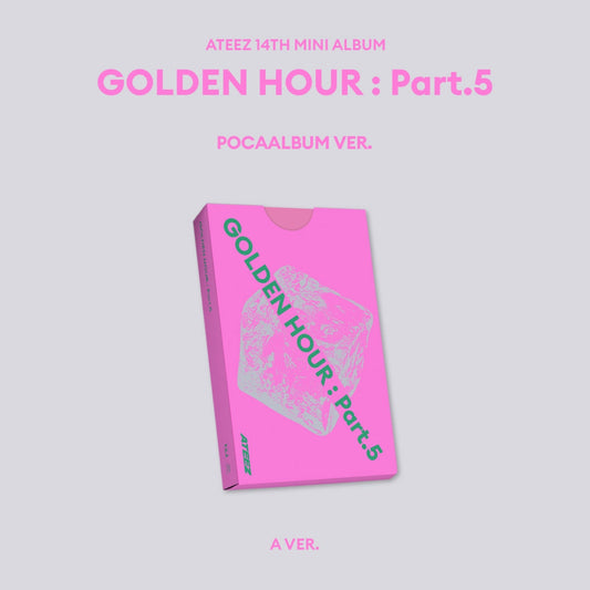 ATEEZ GOLDEN HOUR Part.5 14th mini album POCAALBUM A version cover