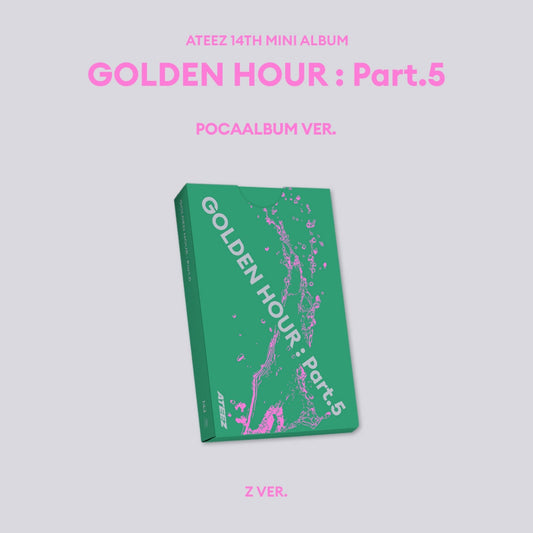 ATEEZ GOLDEN HOUR Part.5 14th mini album POCAALBUM Z version cover