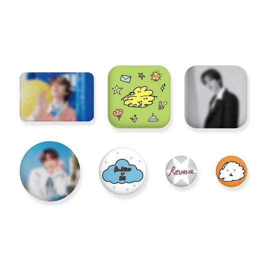 BAEKHYUN - PIN BUTTON SET / 2025 BAEKHYUN WORLD TOUR [Reverie] OFFICIAL MD cover
