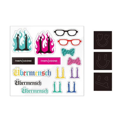 G-DRAGON - Light Stick Deco Sticker Set [2025 World Tour 'Übermensch' Official MD]