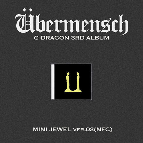 G-DRAGON - Übermensch / 3RD ALBUM (MINI JEWEL ver.) (NFC)