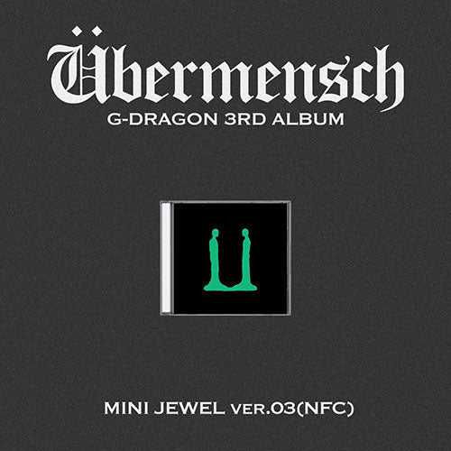 G-DRAGON - Übermensch / 3RD ALBUM (MINI JEWEL ver.) (NFC)