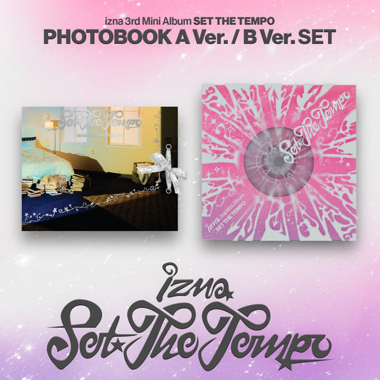 [PRE-ORDER/EVENT] izna (이즈나) - SET THE TEMPO / 3rd Mini Album (PHOTOBOOK Ver.) (2 SET) (CD)