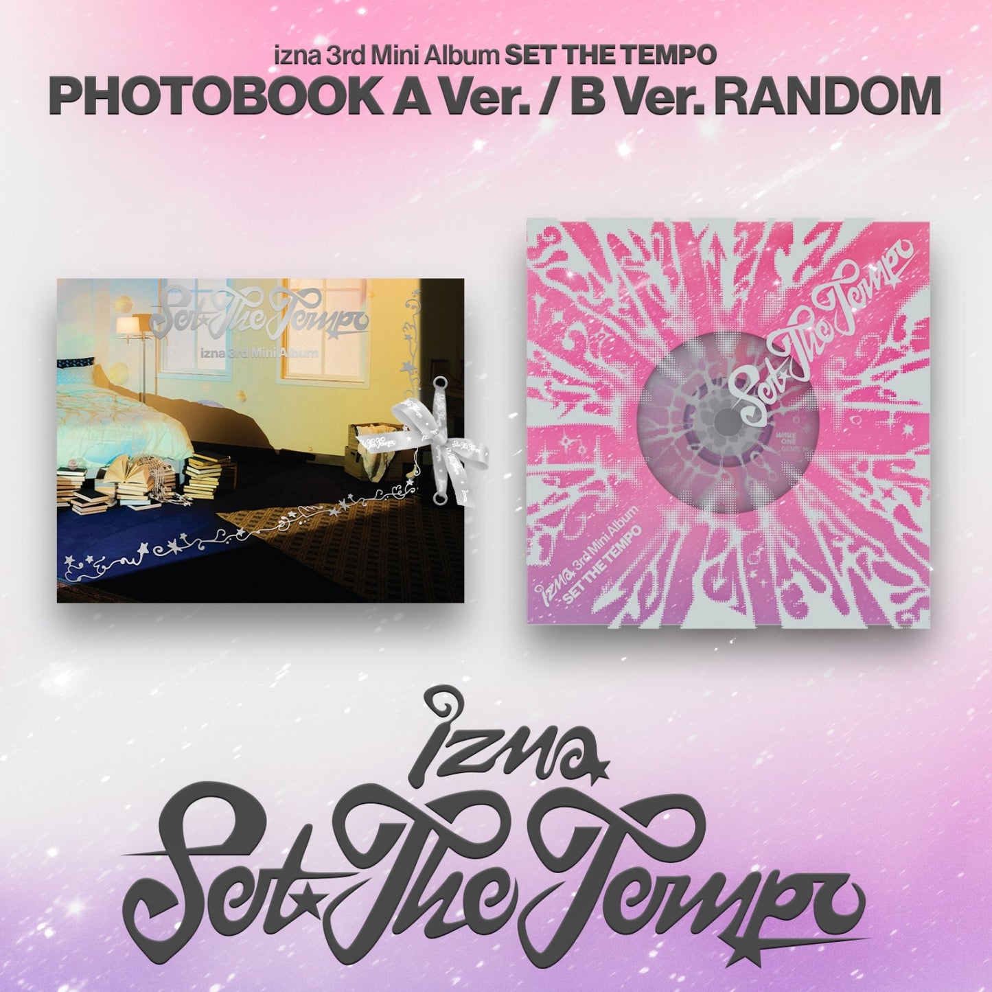 [PRE-ORDER/EVENT] izna (이즈나) - SET THE TEMPO / 3rd Mini Album (PHOTOBOOK Ver.) (CD)
