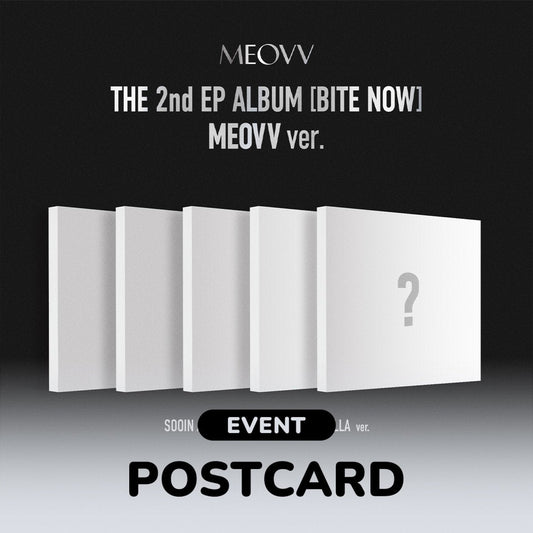 [PRE-ORDER/EVENT] MEOVV - BITE NOW / 2nd EP Album (MEOVV Ver.) + Postcard (CD) cover