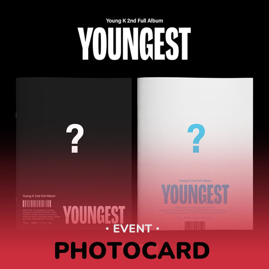 Young K DAY6 YOUNGEST 2nd full album Photobook version cover